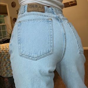 vintage LA Blues mom jeans